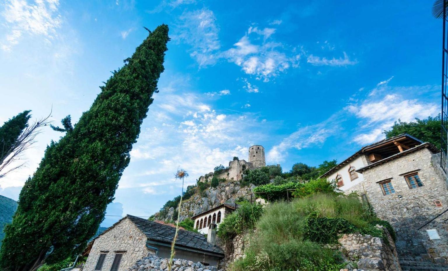 Villa Historic Pocitelj With Pool And Incredible Views On The River And Landmarks Экстерьер фото